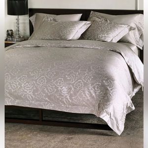 Marte King Size Egyptian Cotton Duvet Sateen Jacquard Print LUXURY